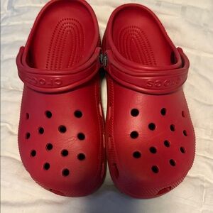 Women’s Crocs Red Clogs size 8